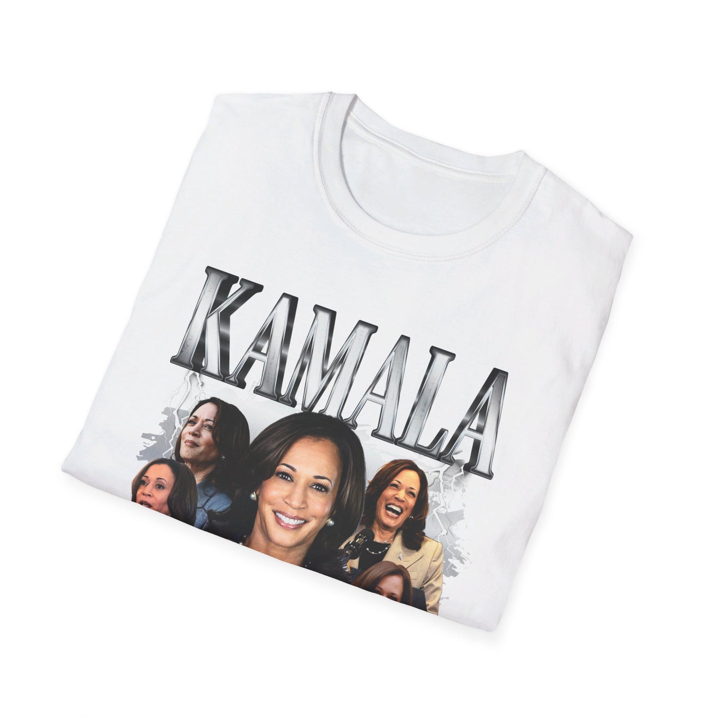 Kamala Collage Unisex Softstyle T-Shirt