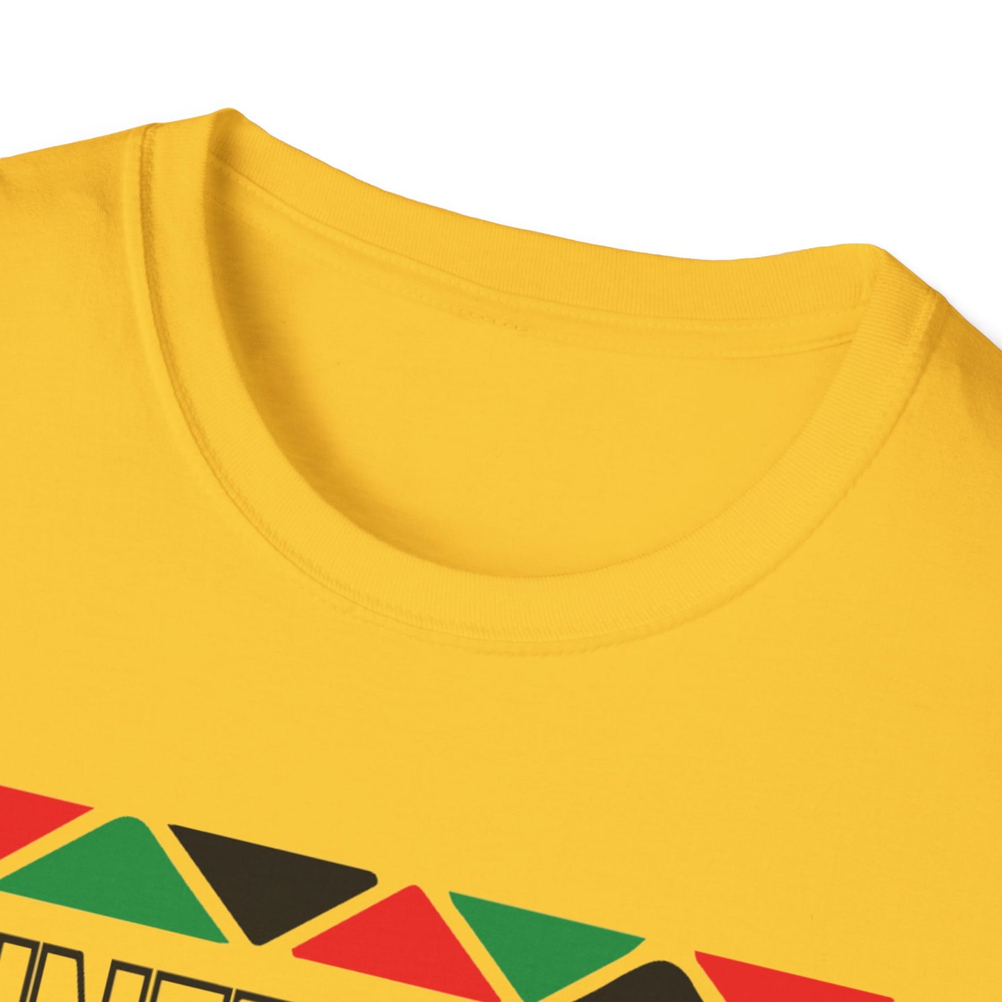 Juneteenth with fist Unisex Softstyle T-Shirt