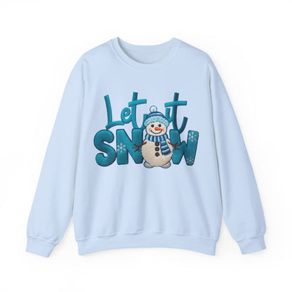 Let it Snow Unisex Heavy Blend™ Crewneck Sweatshirt