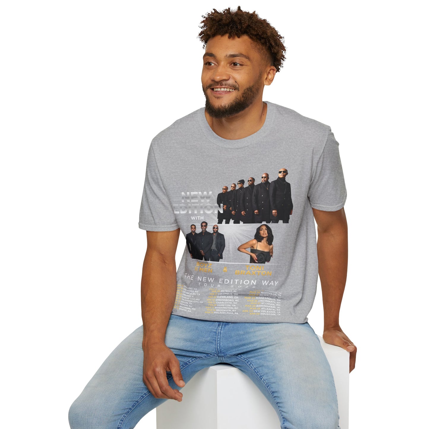 NE Tour 2026 Unisex Softstyle T-Shirt