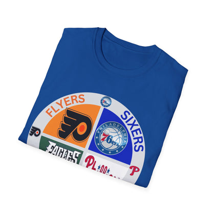 Philadelphia sports teams Unisex Softstyle T-Shirt