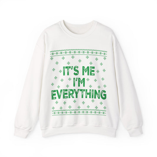 It's me, I'm everything green Unisex Heavy Blend™ Crewneck Sweatshirt