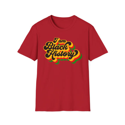 I am black history Unisex Softstyle T-Shirt
