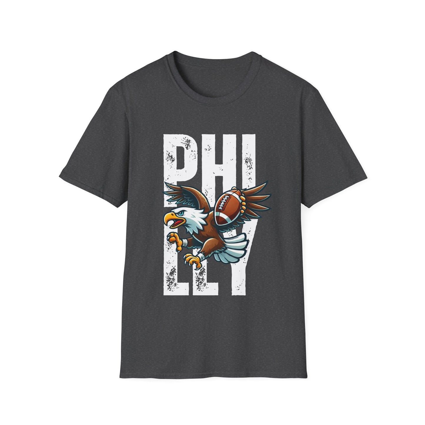 Philly bird Unisex Softstyle T-Shirt