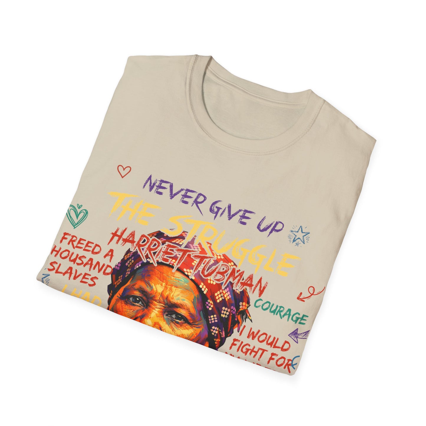 Harriet Tubman Unisex Softstyle T-Shirt