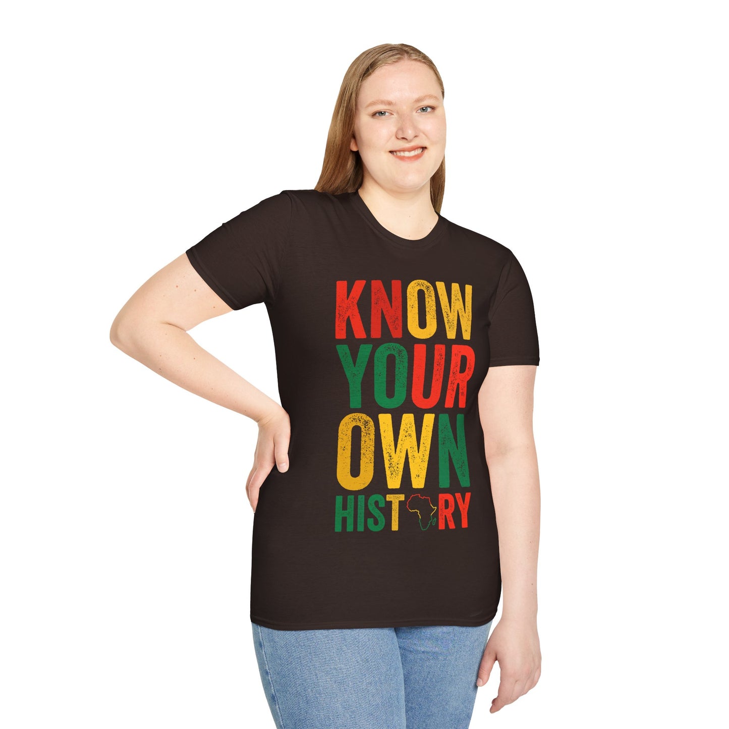 Know your own history Unisex Softstyle T-Shirt