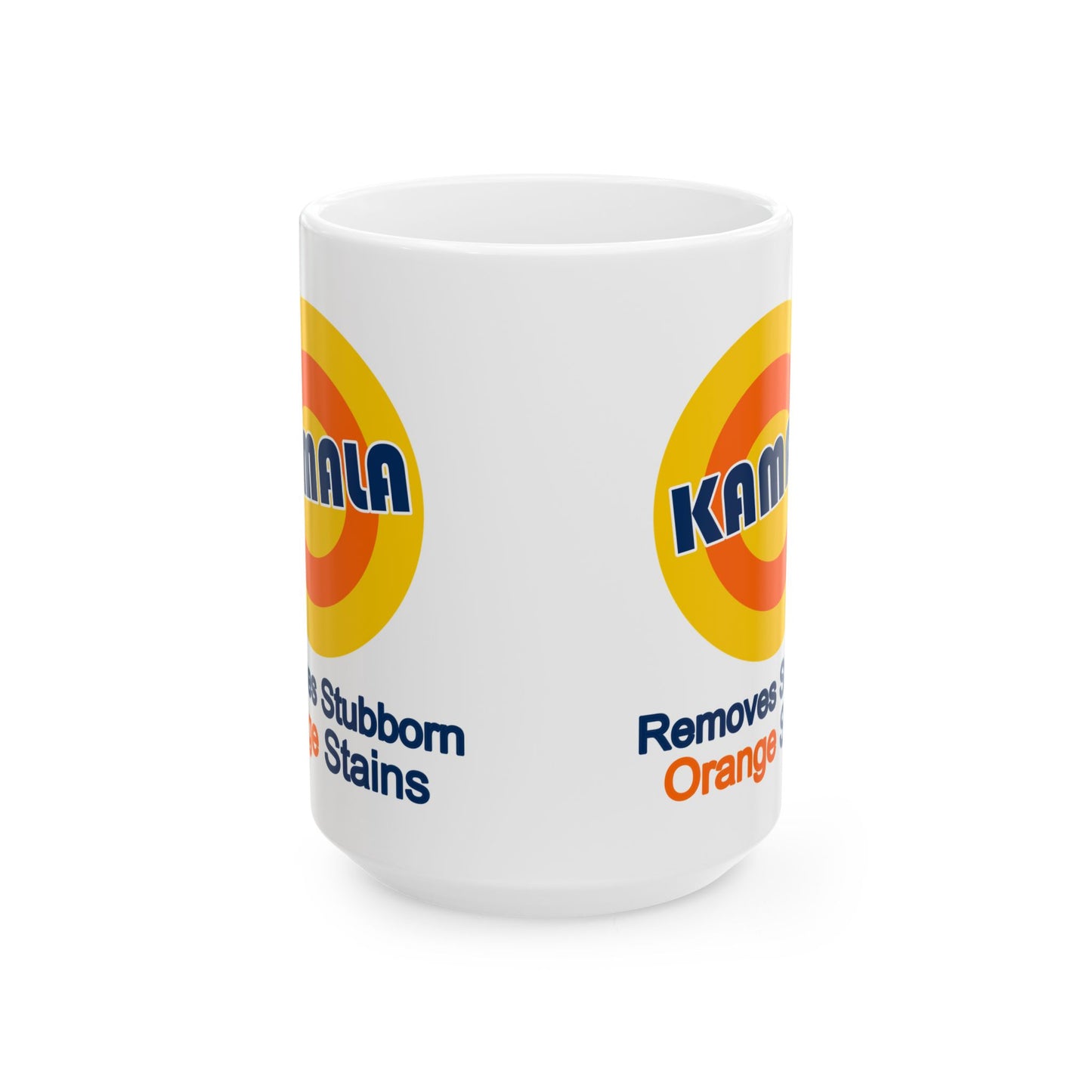 Kamala removes stubborn orange stains Ceramic Mug, (11oz, 15oz)