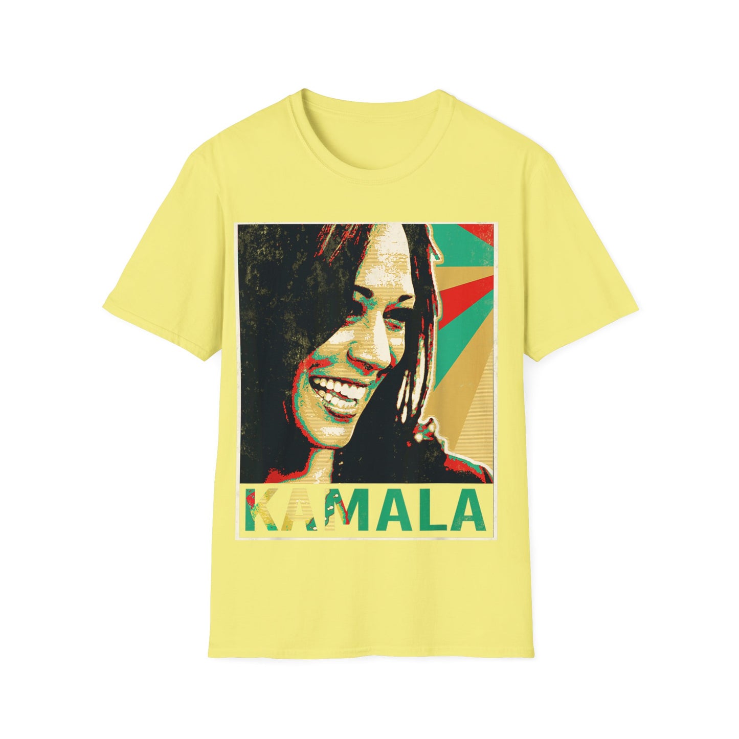 Kamala portrait Unisex Softstyle T-Shirt