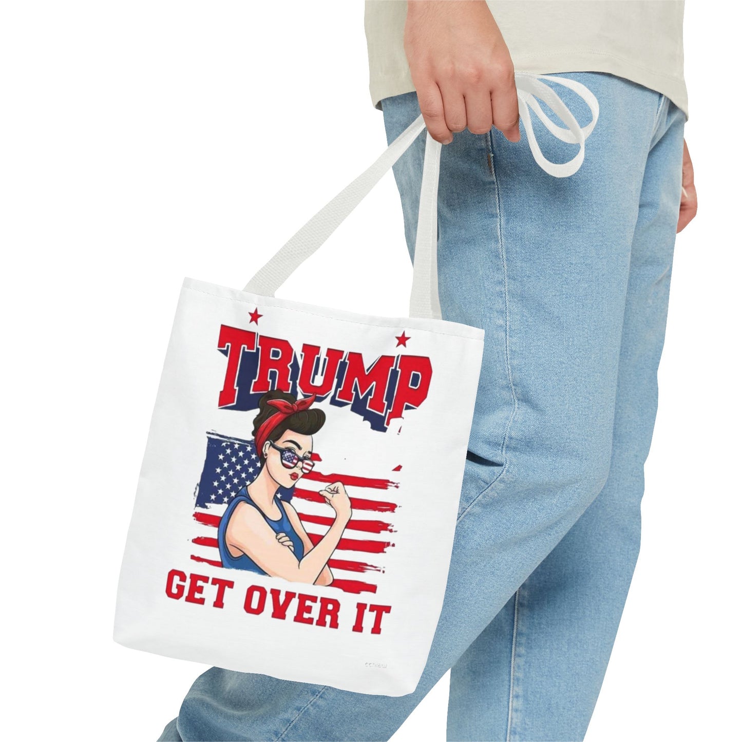 Trump get over it Tote Bag (AOP)