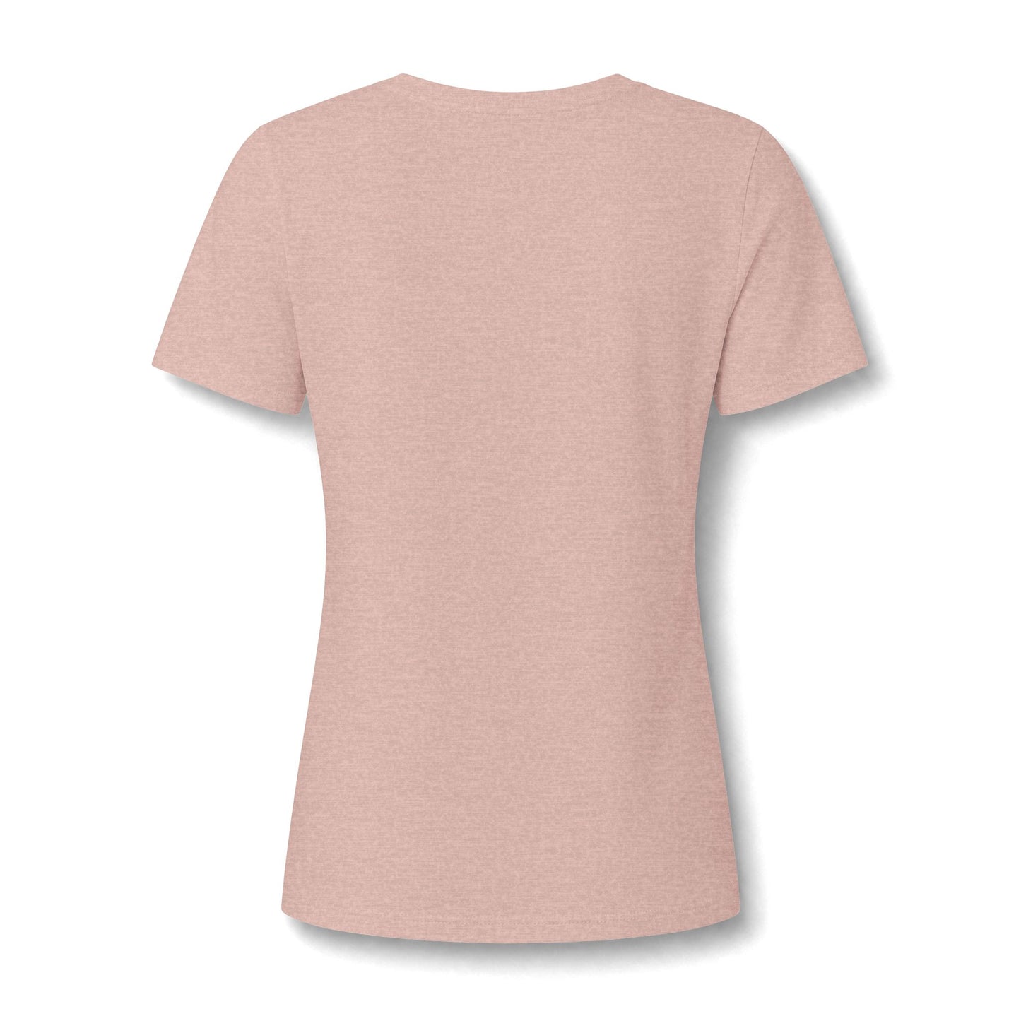 Lisa Women's Relaxed Heather CVC V-Neck Tee
