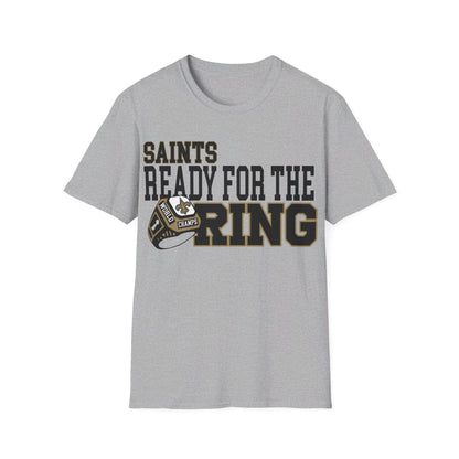 Ready for the ring NO Unisex Softstyle T-Shirt