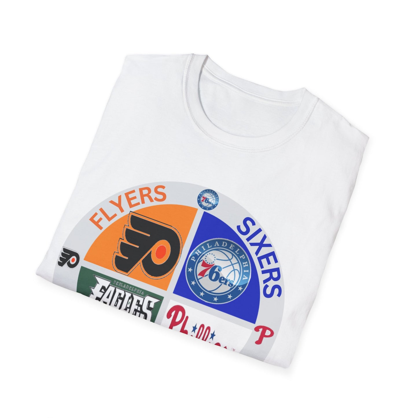 Philadelphia sports teams Unisex Softstyle T-Shirt