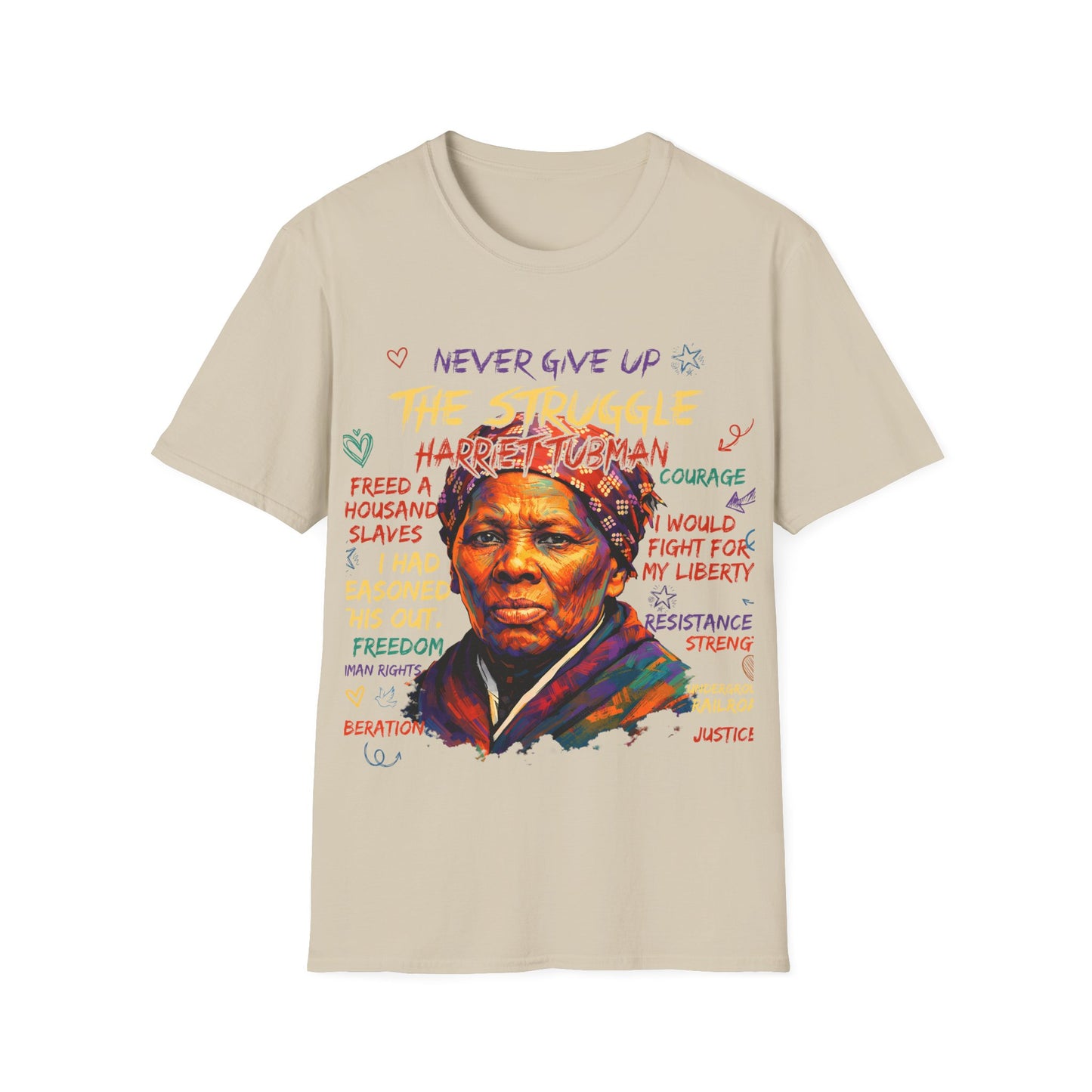 Harriet Tubman Unisex Softstyle T-Shirt