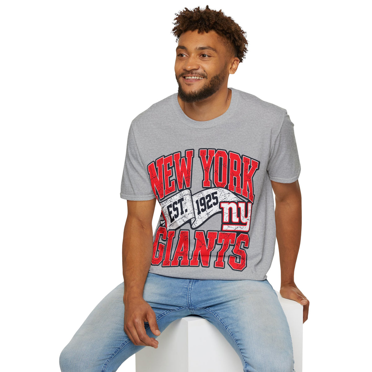 NYG Est 1925 Unisex Softstyle T-Shirt
