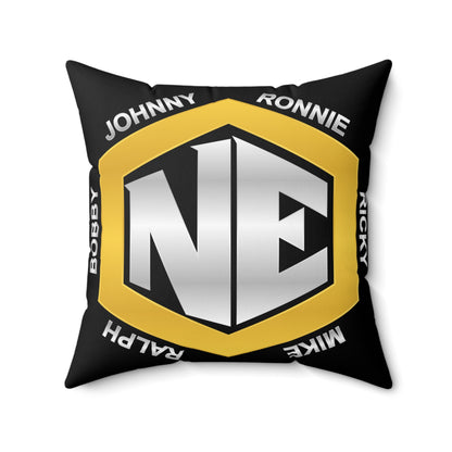 NE New Edition Spun Polyester Square Pillow