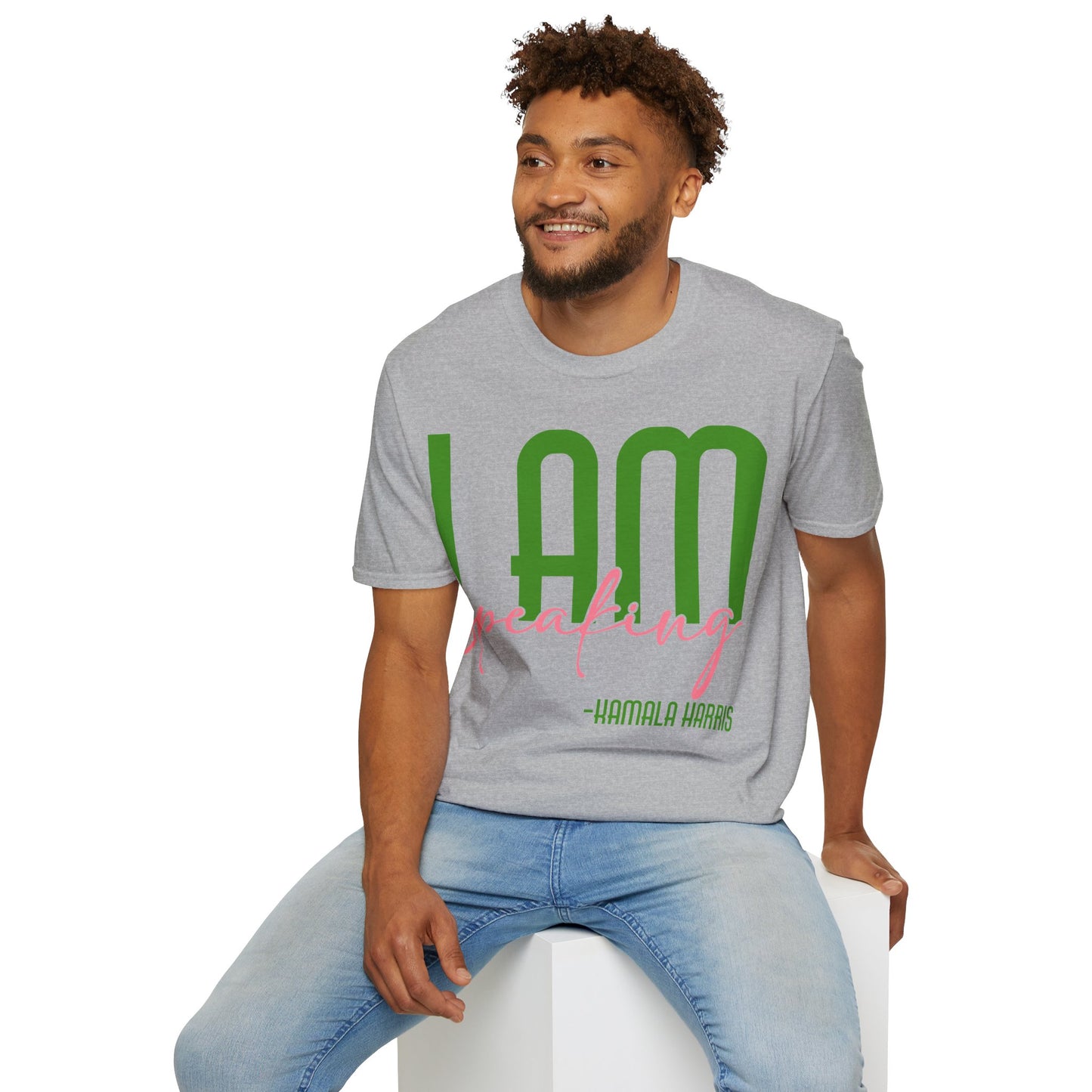 I am speaking Unisex Softstyle T-Shirt