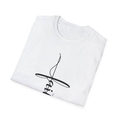 Faith Vertical-Inspired Unisex Softstyle T-Shirt | Inspirational Tee