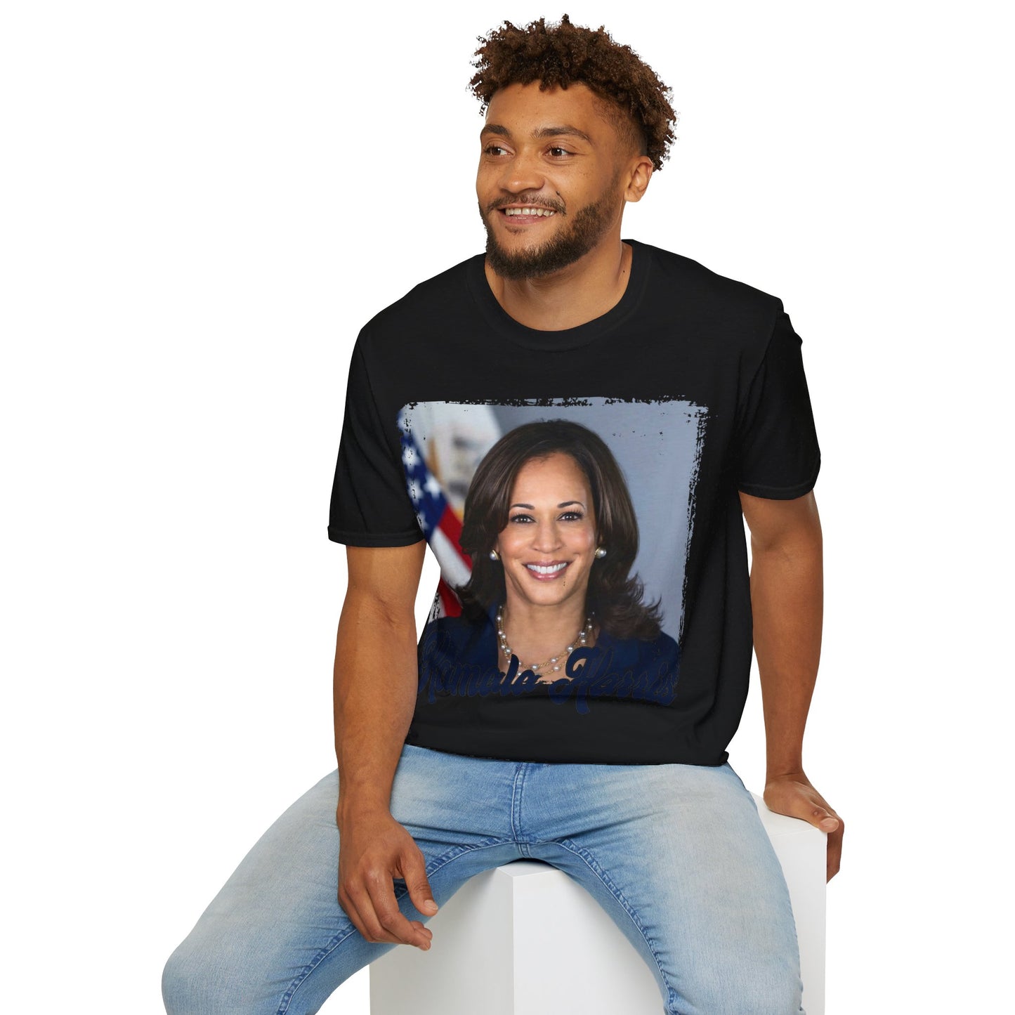 KH portrait Unisex Softstyle T-Shirt