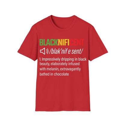 Blacknificent Unisex Softstyle T-Shirt