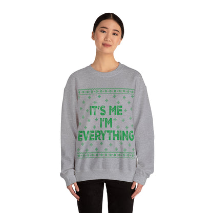 It's me, I'm everything green Unisex Heavy Blend™ Crewneck Sweatshirt