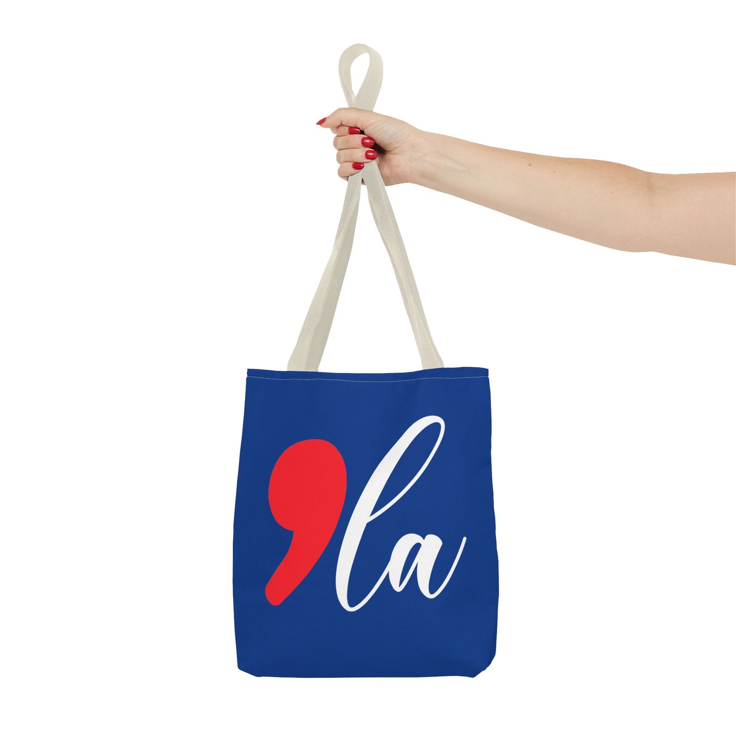 Comma la Tote Bag (AOP)