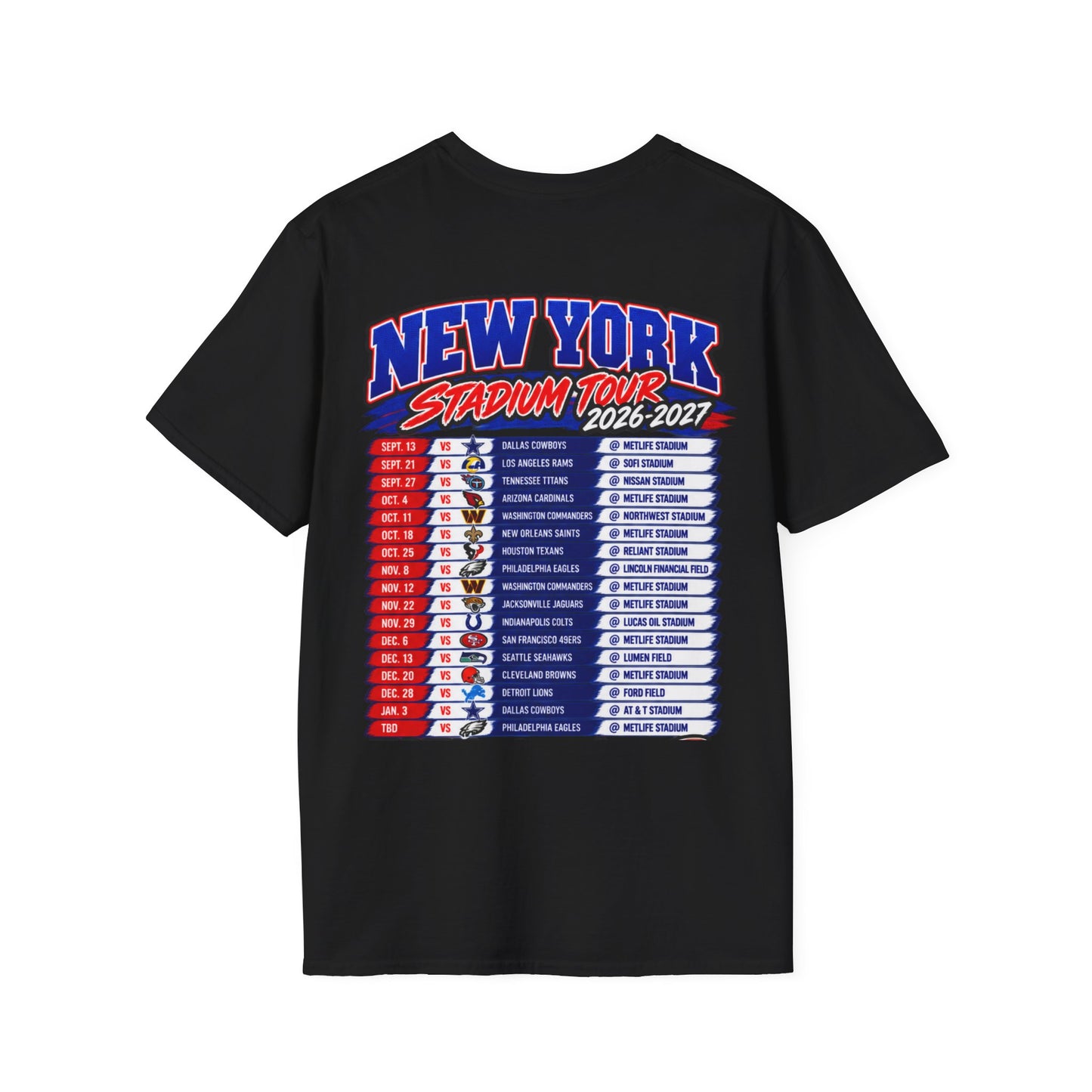 Stadium Tour 2 Unisex Softstyle T-Shirt