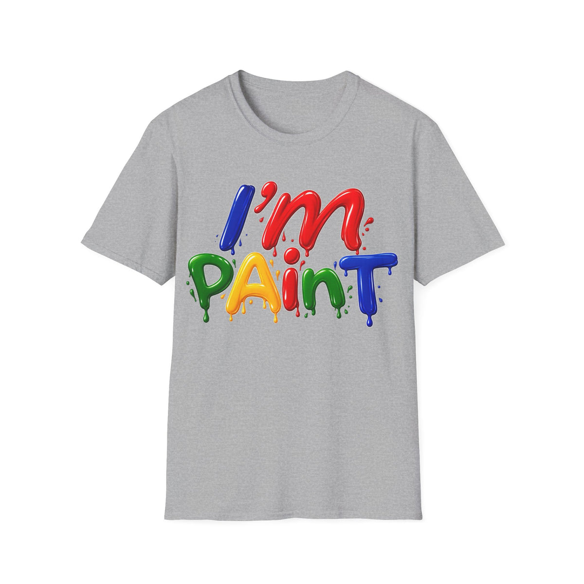 I'm Paint Unisex Softstyle T-Shirt