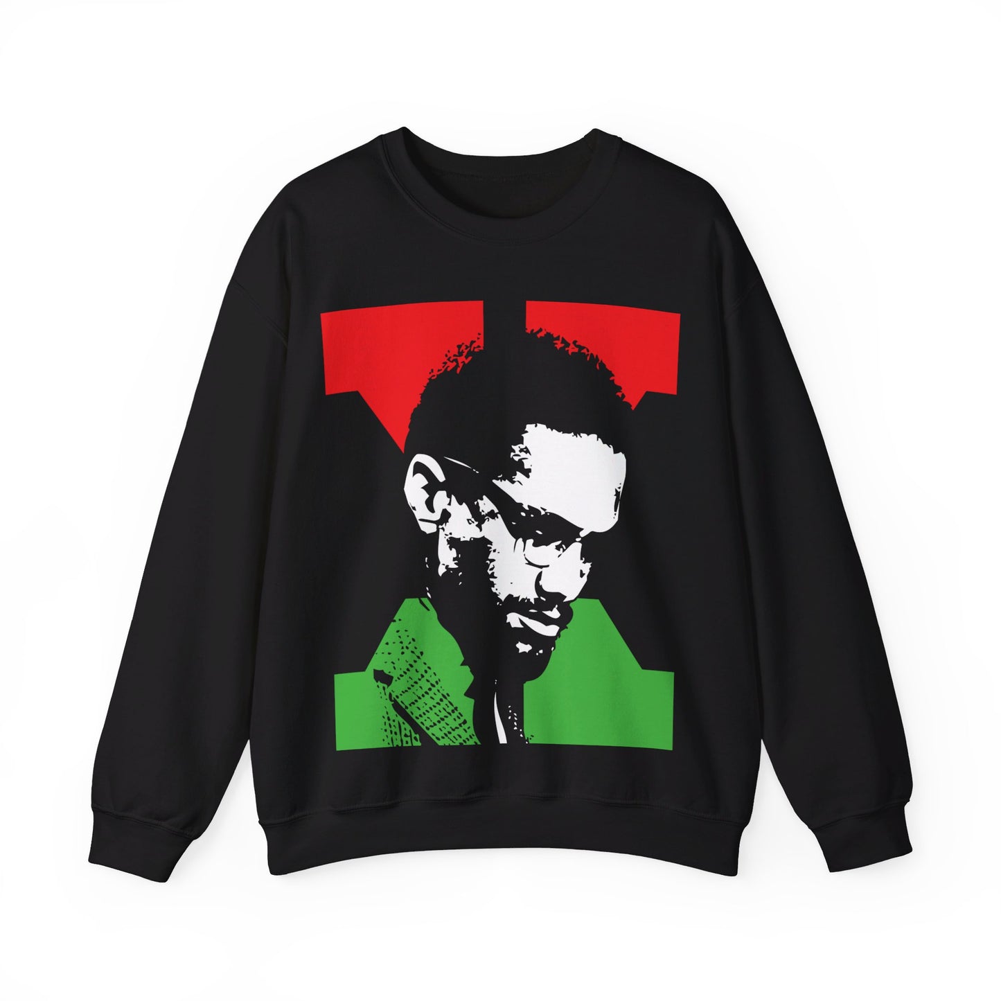 Malcolm X silhouette sweatshirt