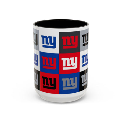ny repeat Colorful Mugs (11oz, 15oz)