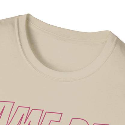 Game day, pink Unisex Softstyle T-Shirt