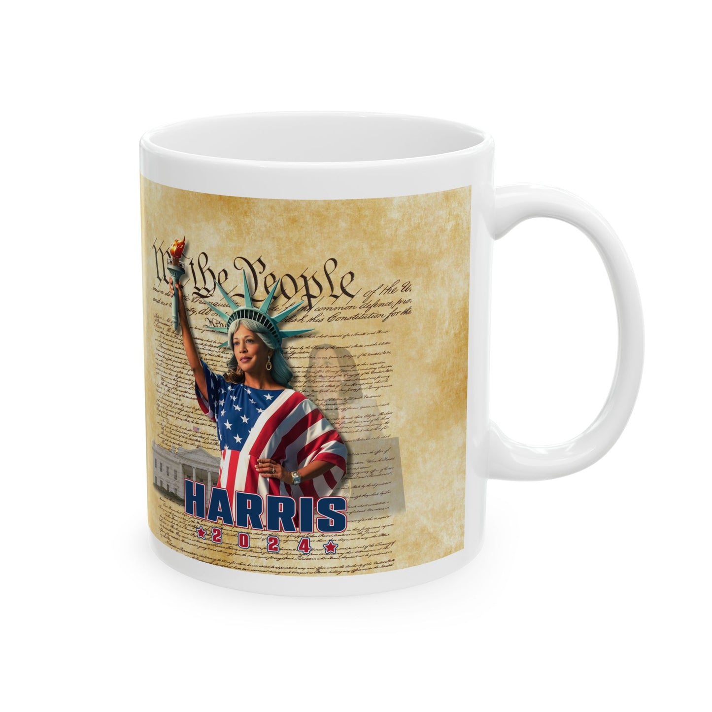 President Liberty Ceramic Mug, (11oz, 15oz)