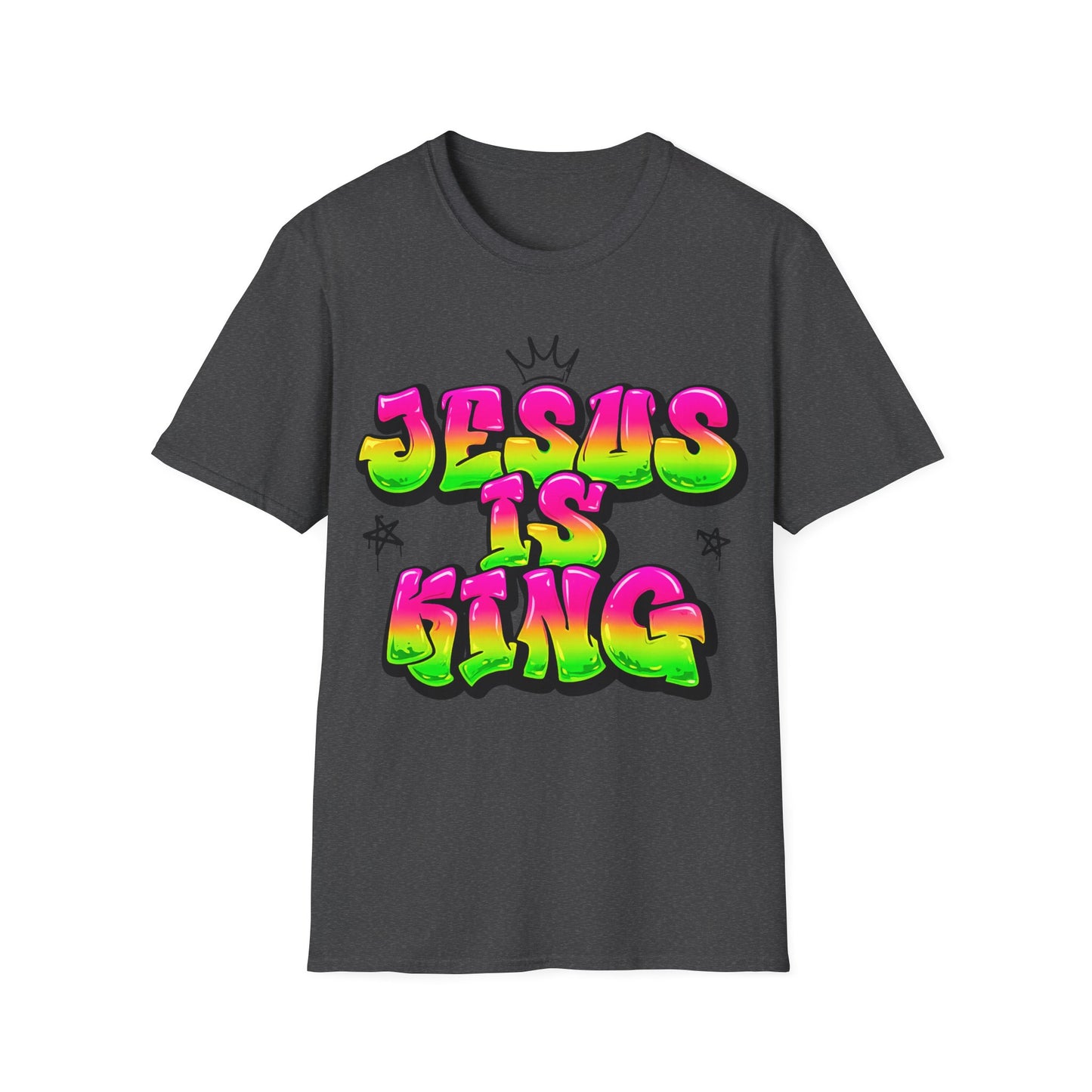 Jesus is King Unisex Softstyle T-Shirt