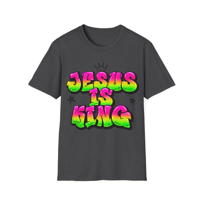Jesus is King Unisex Softstyle T-Shirt