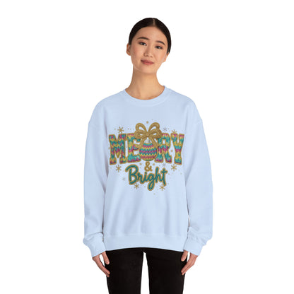 Yarn Merry Christmas Unisex Heavy Blend™ Crewneck Sweatshirt