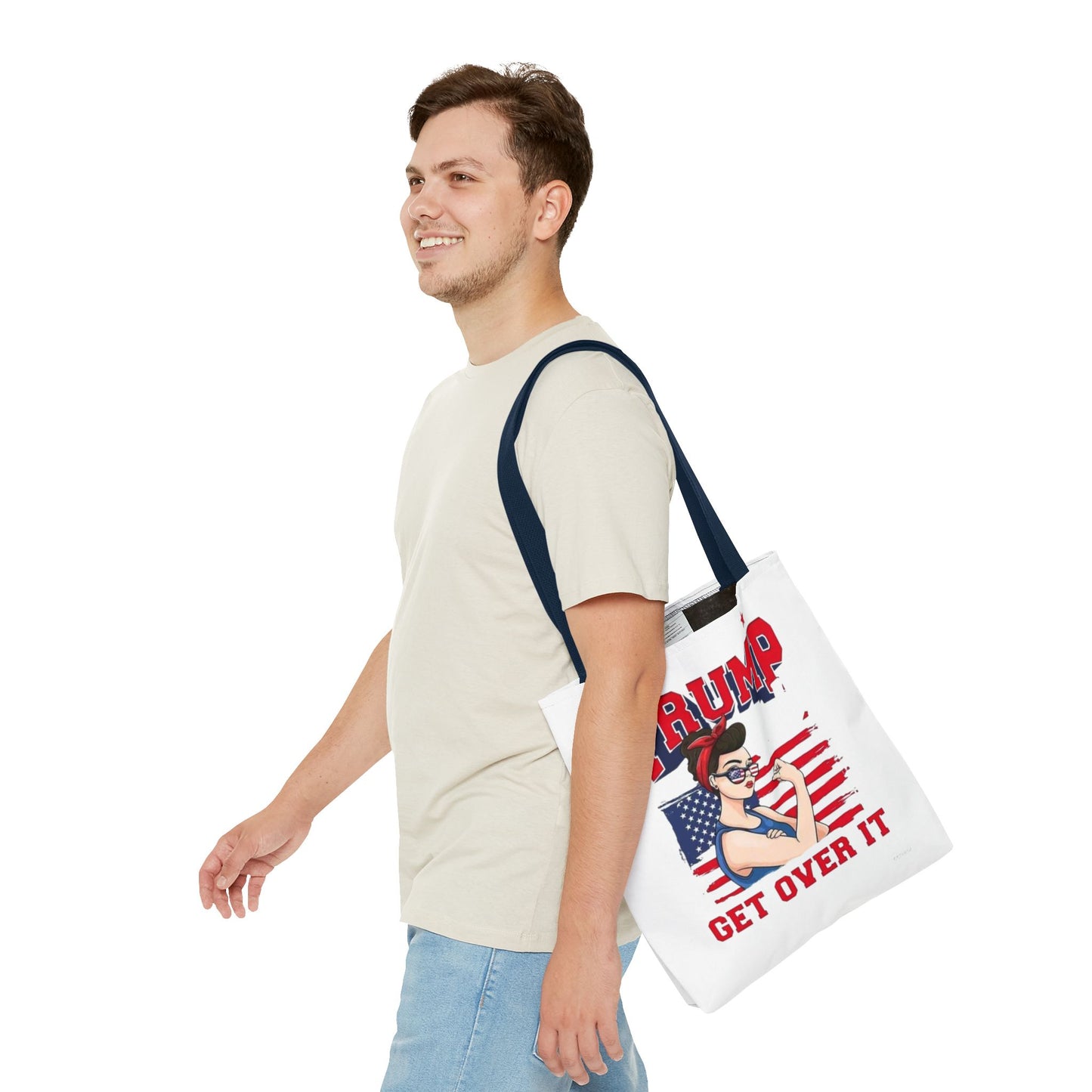 Trump get over it Tote Bag (AOP)