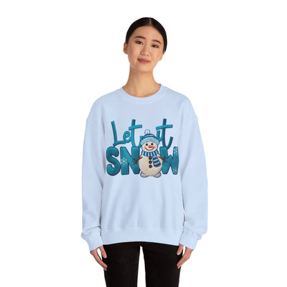Let it Snow Unisex Heavy Blend™ Crewneck Sweatshirt