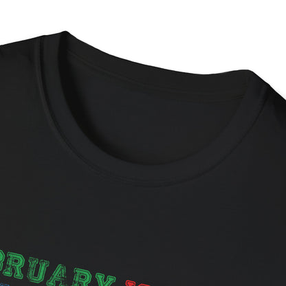 Black history Unisex Softstyle T-Shirt - Black History Month Celebration Tee