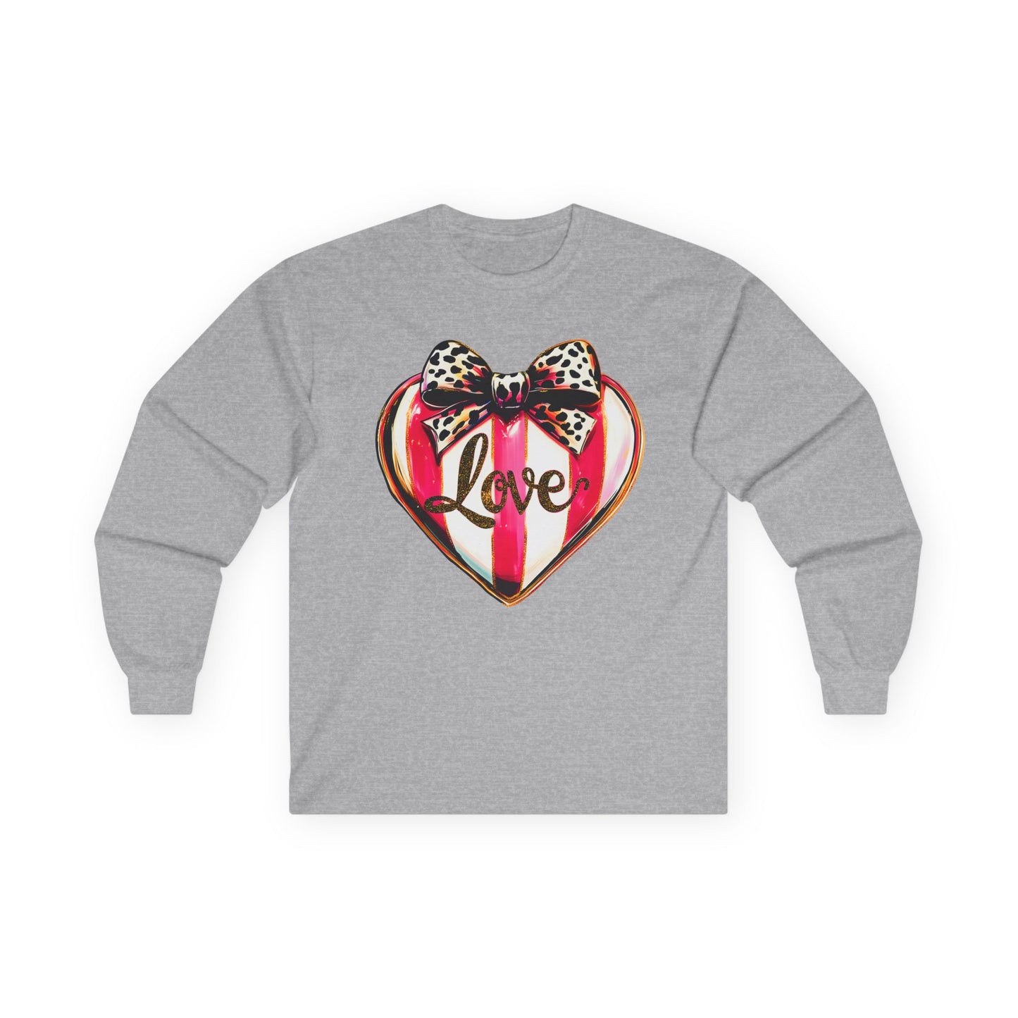 Love/heart Unisex Ultra Cotton Long Sleeve Tee