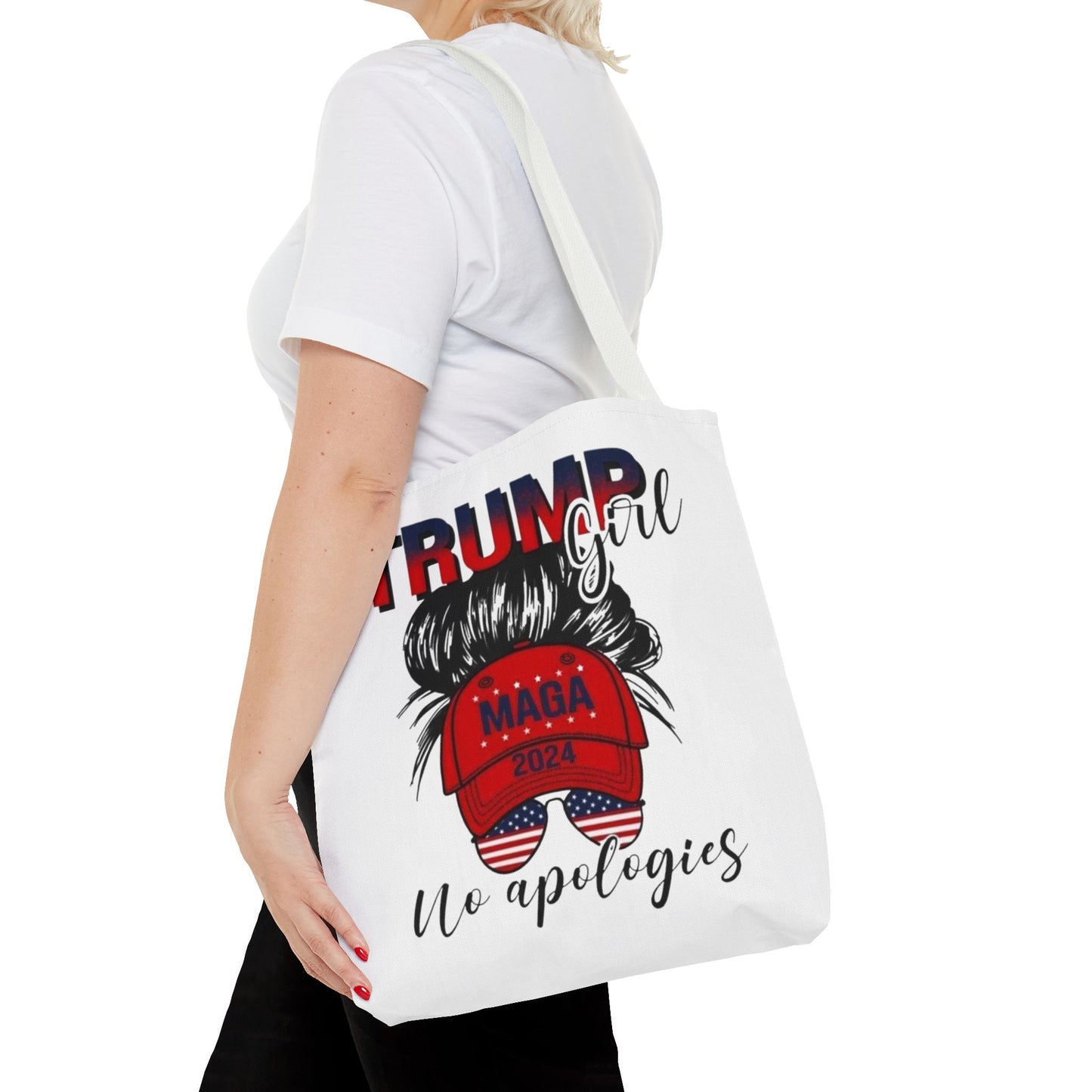 Trump Girl Tote Bag (AOP)