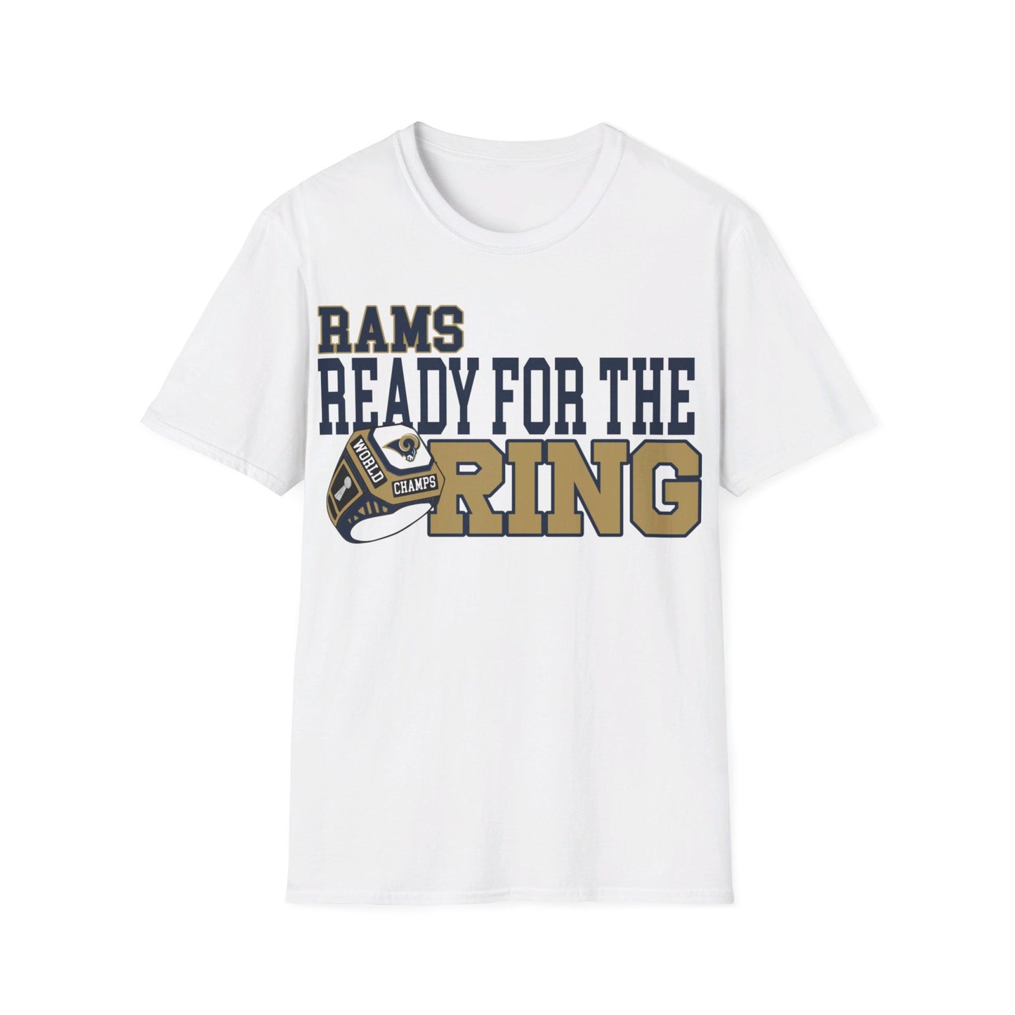 Ready for the ring LA Unisex Softstyle T-Shirt