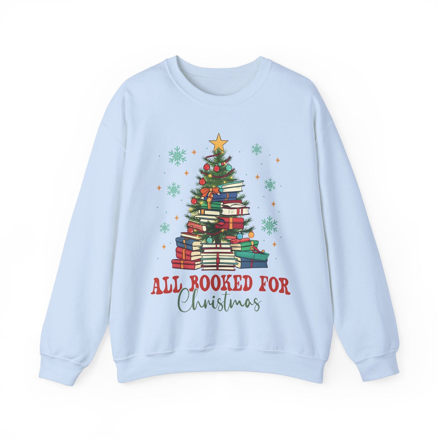 All booked for Christmas Unisex Heavy Blend™ Crewneck Sweatshirt