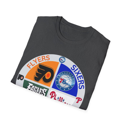 Philadelphia sports teams Unisex Softstyle T-Shirt