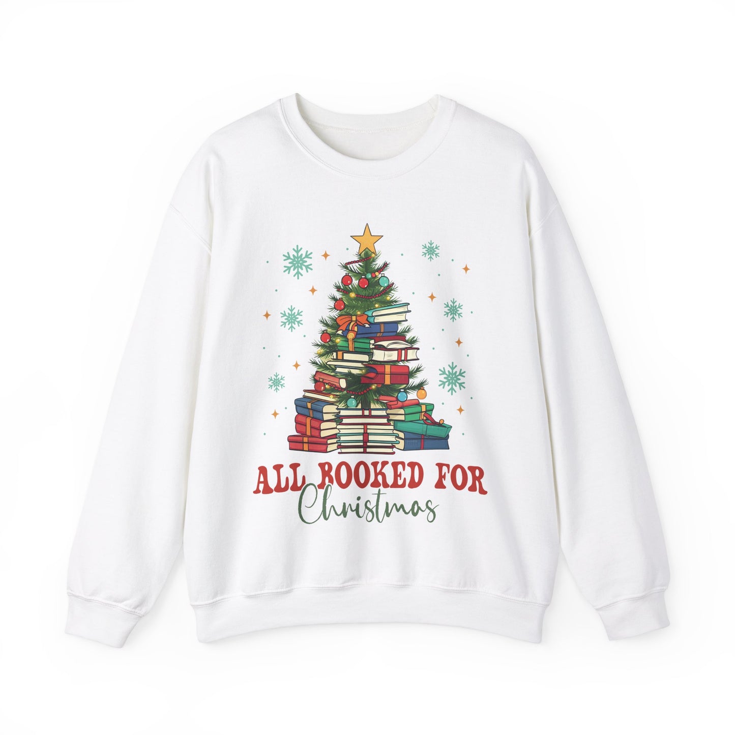 All booked for Christmas Unisex Heavy Blend™ Crewneck Sweatshirt