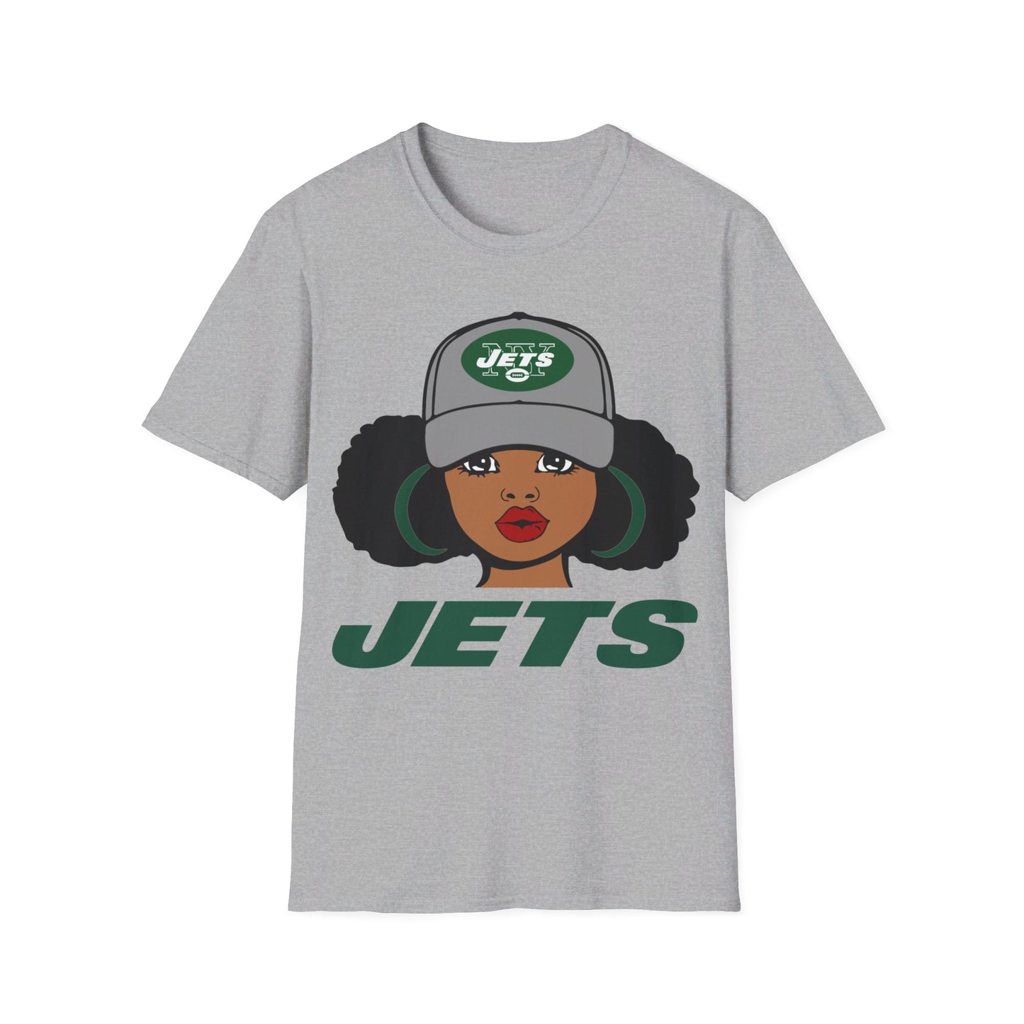 Puff woman nyj Unisex Softstyle T-Shirt