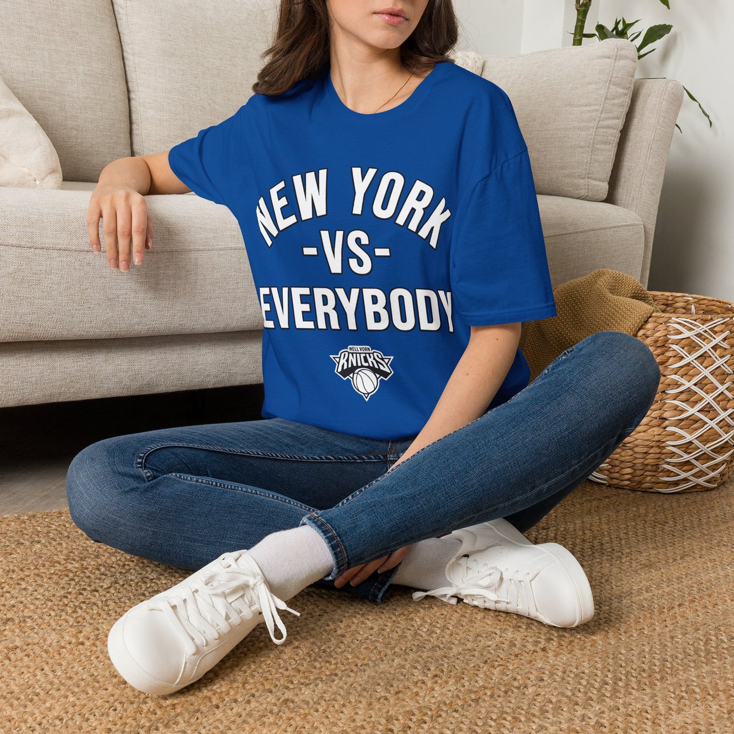 New York vs Everybody Unisex Softstyle T-Shirt
