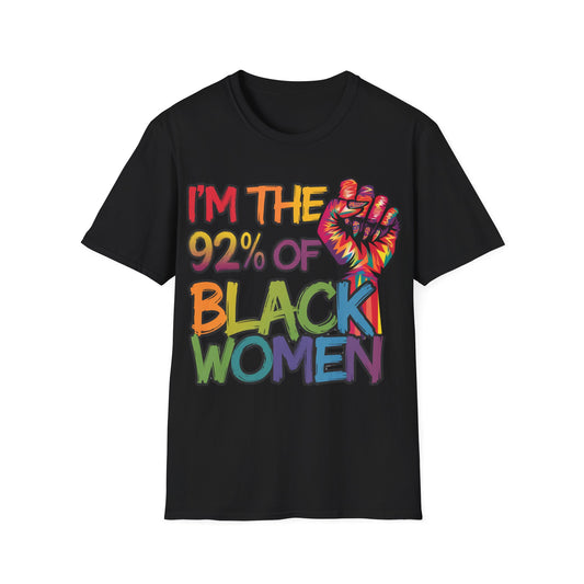 I'm the 92% Unisex Softstyle T-Shirt