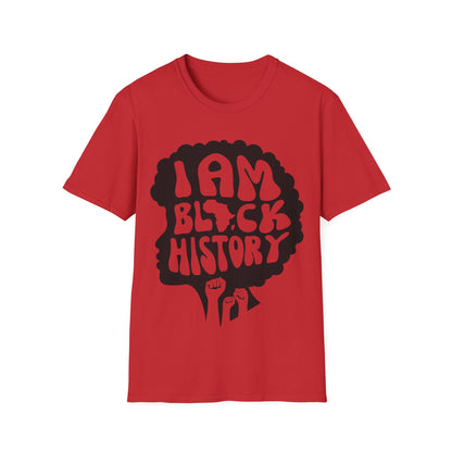 I am Black History Unisex Softstyle T-Shirt