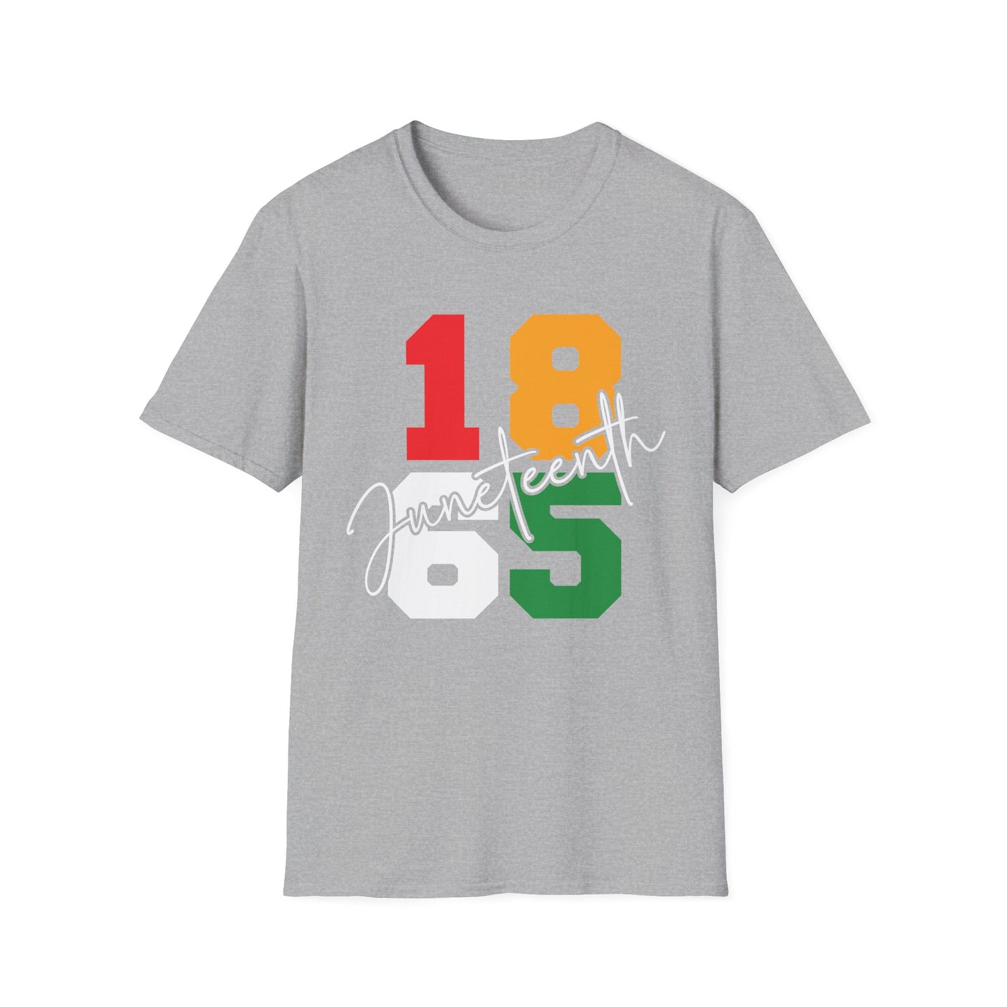 Juneteenth Celebration T-Shirt, Comfort Tee, Unisex Fashion, Black History Month, Gift for Activists, Casual Wear, 1865 Shirt