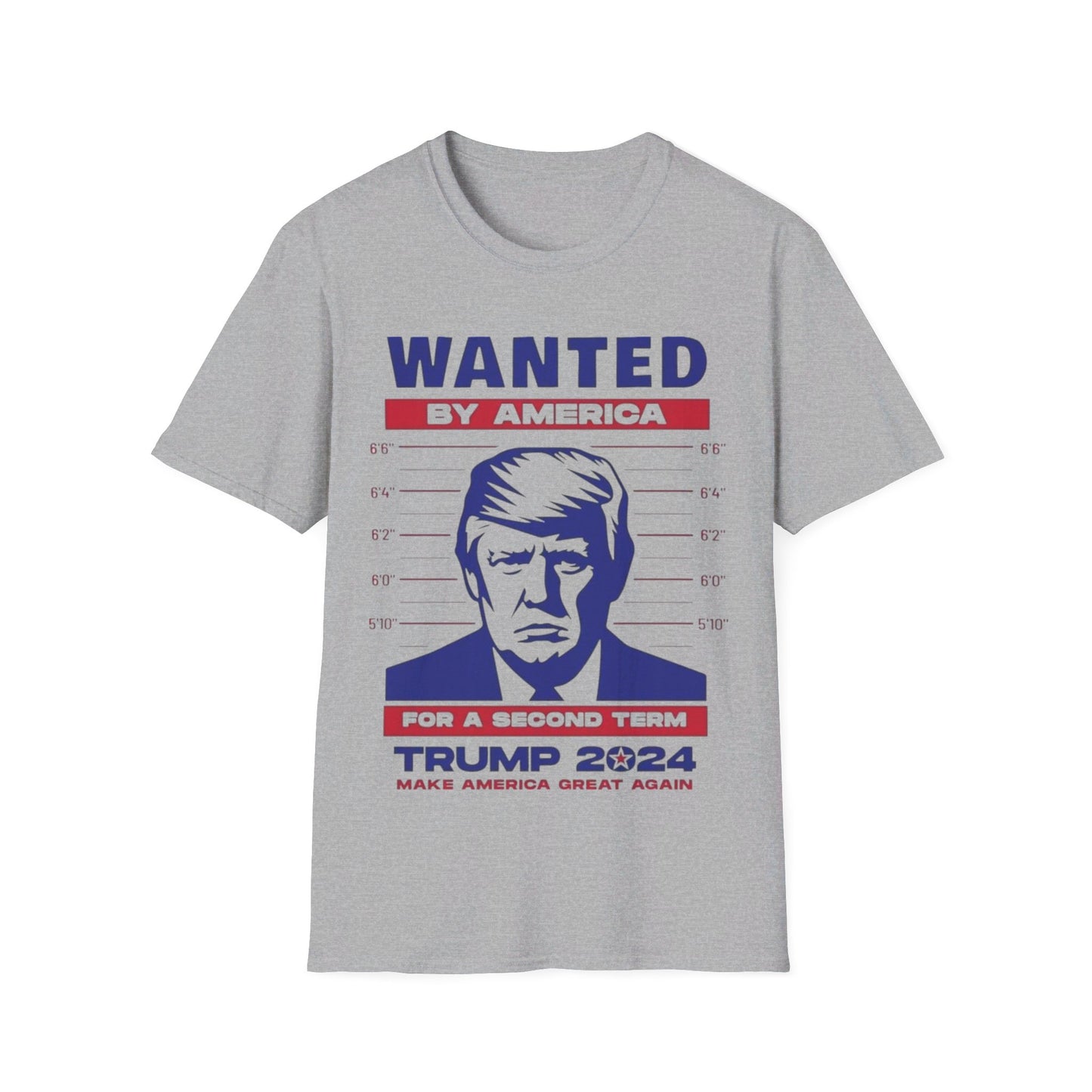 Wanted by America Unisex Softstyle T-Shirt