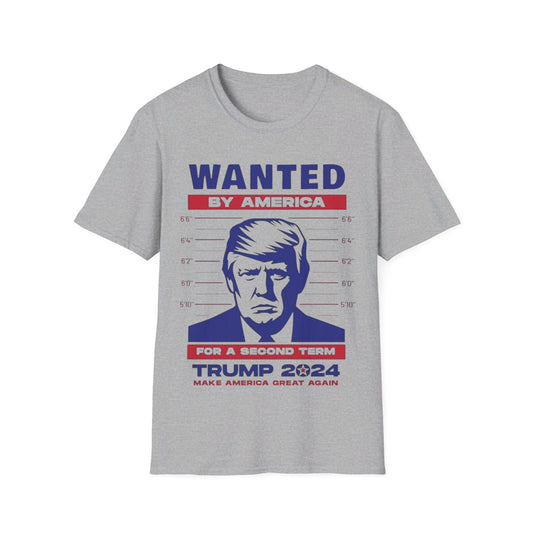 Wanted by America Unisex Softstyle T-Shirt